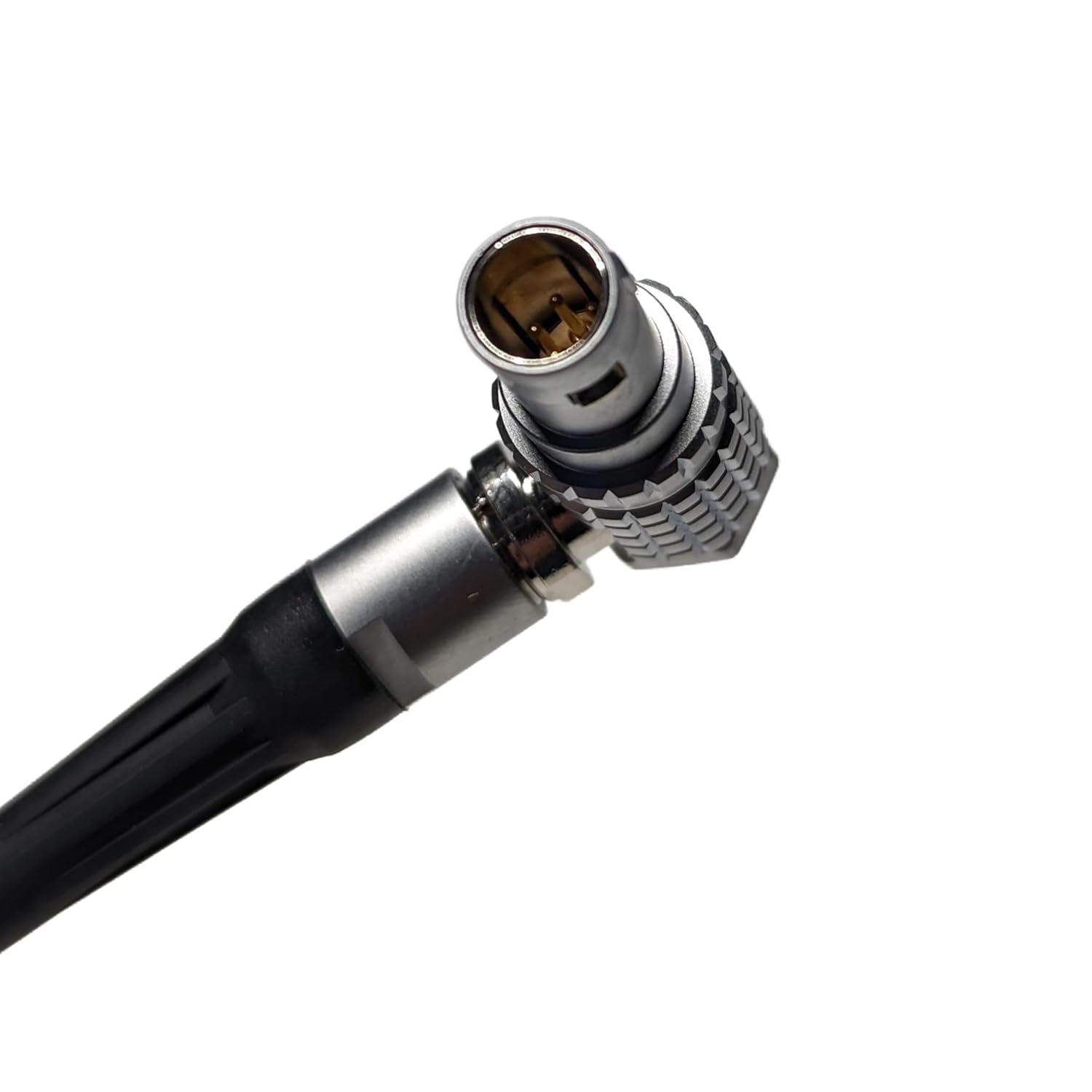 Tentacle 3.5mm TRS to Right Angle LEMO 5-pin Timecode Cable for Arri Alexa Mini/LF/XT, Zaxcom, Sound Devices 644, Lockit, Deity TC-1, 16-Inches