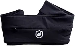 Gshield Cinto Unissex Porta Celular, Documentos e Objetos em Elastano para Corrida, Academia, Caminhada e Outros Esportes, Atomic Preto (Tamanho G)