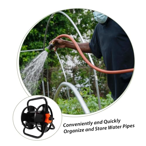 Support de dévidoir de tuyau durable pour extérieur - 5