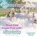 FoamDaddy Large Foam Cannon – High-Output Machine – Easy Setup – Includes Pump, Hose & 1 Gallon of Ultra-Concentrated Gel – Perfect for Camps, Youth Groups & Medium to Large Events