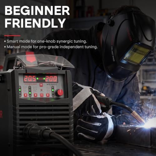YESWELDER 205A MIG Welder,110V/220V MIG Welding Machine MIG-205DS SOLID — 사진 3