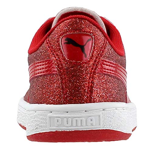 PUMA Basket Holiday Glitz Kids Sneaker (Little Kid/Big Kid)4