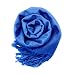 GEARONIC TM Women's Soft Pashmina Shawl Wrap Lady Scarf in Solid Colors - Blue