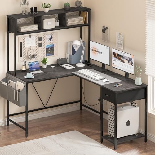 Yoobure W02-LSDS01GRAY L Shaped Desk Gaming Desk thumb #6