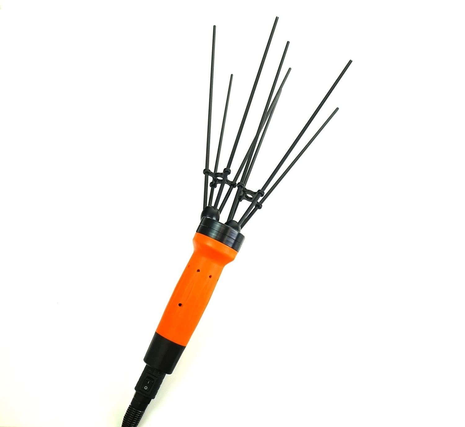 Abbacchiatore Elettrico Olive Jolly V34 Asta Telescopica cm.170-310 Alimentazione Batteria Auto