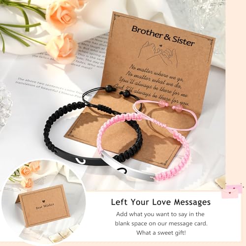 UPROMI-Matching-Bracelets-for-Couples-DadDaughter-BrotherSister-Christmas-Birthday-Valentines-Day-Gifts-for-Him-Her