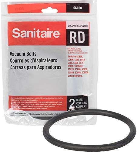 Sanitaire Replacement Belt For Upright Vacuum Cleaner, Rd Style, 2/pack image 5