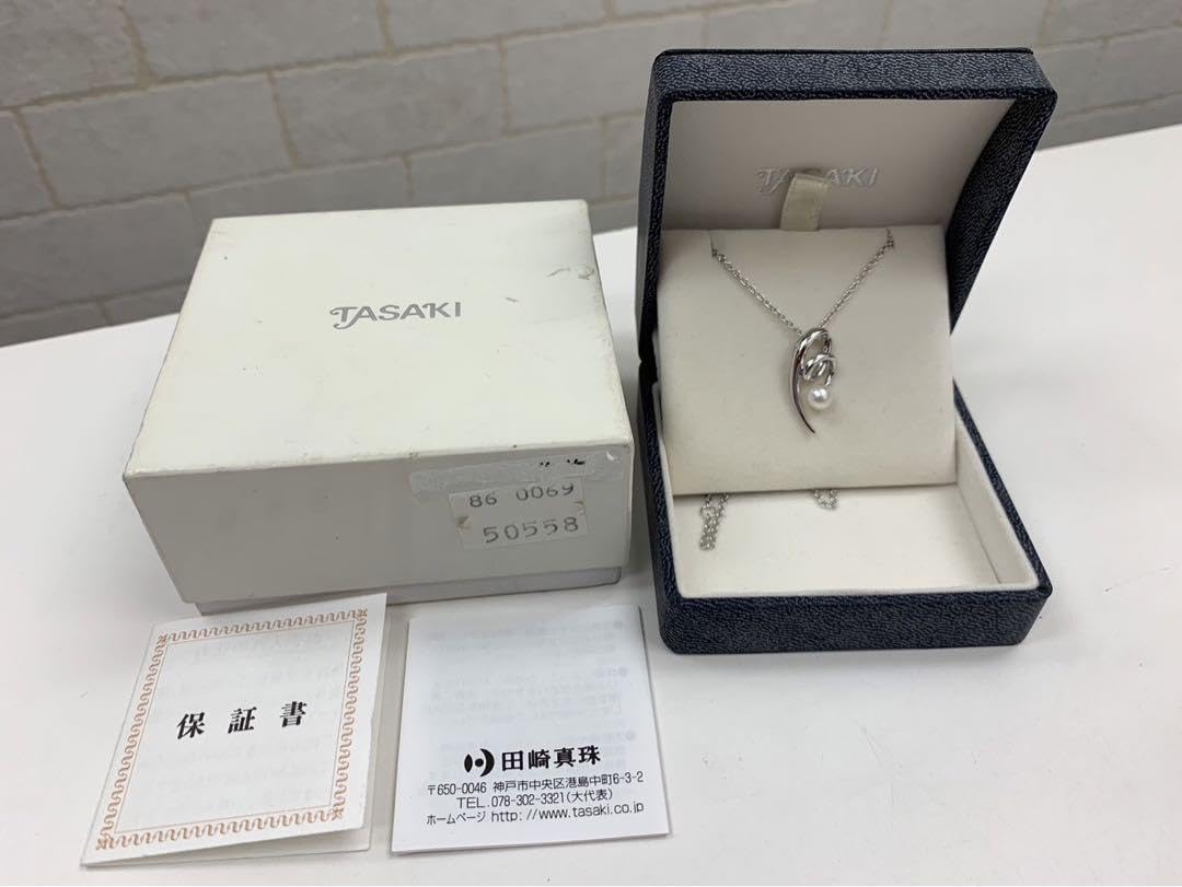 Amazon.co.jp: 正規 TASAKI タサキ パールネックレス SV 5mm玉