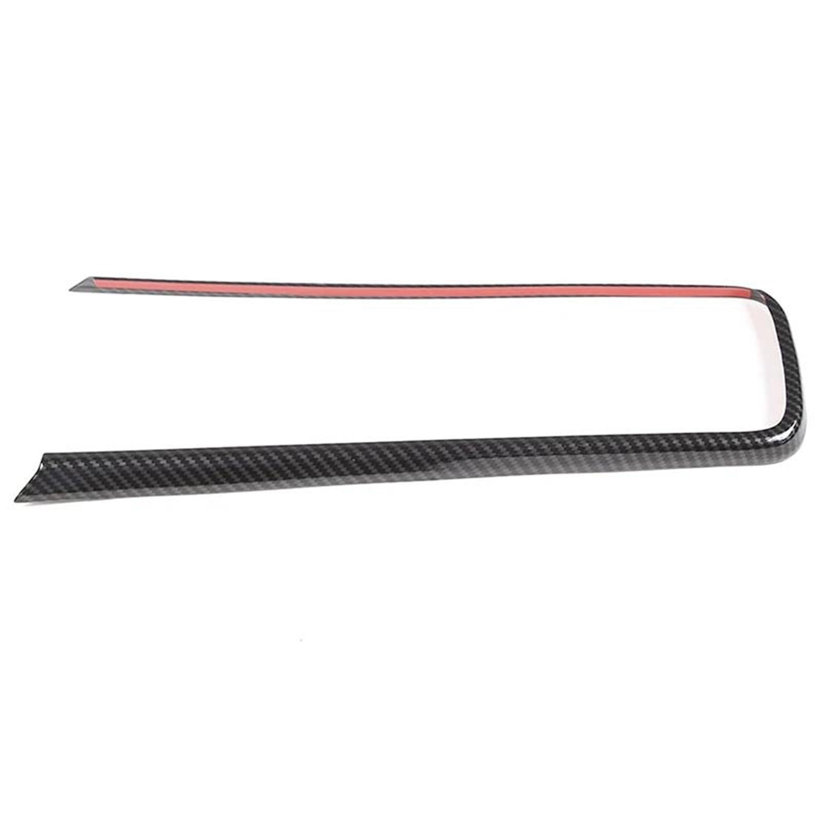 for X1 U11 2023 2024 Car Centre Console Armrest Box Side Trim Strip Decorative Sticker Interior Accessories OOPUHKSY(Carbon Fiber Look)