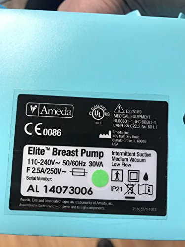 Ameda Ew17608 Ameda Elite Electric Breast Pump With Hospital Grade Cord,Ameda - Each 1