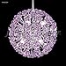 James R Moder 94950S0J Tekno 6 Light Crystal Mi Round Ball Pendant