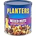 Planters Mixed Nuts (15 oz Canister) - Variety Mixed Nuts with Less Than 50% Peanuts with Peanuts, Almonds, Cashews, Hazelnuts & Pecans
