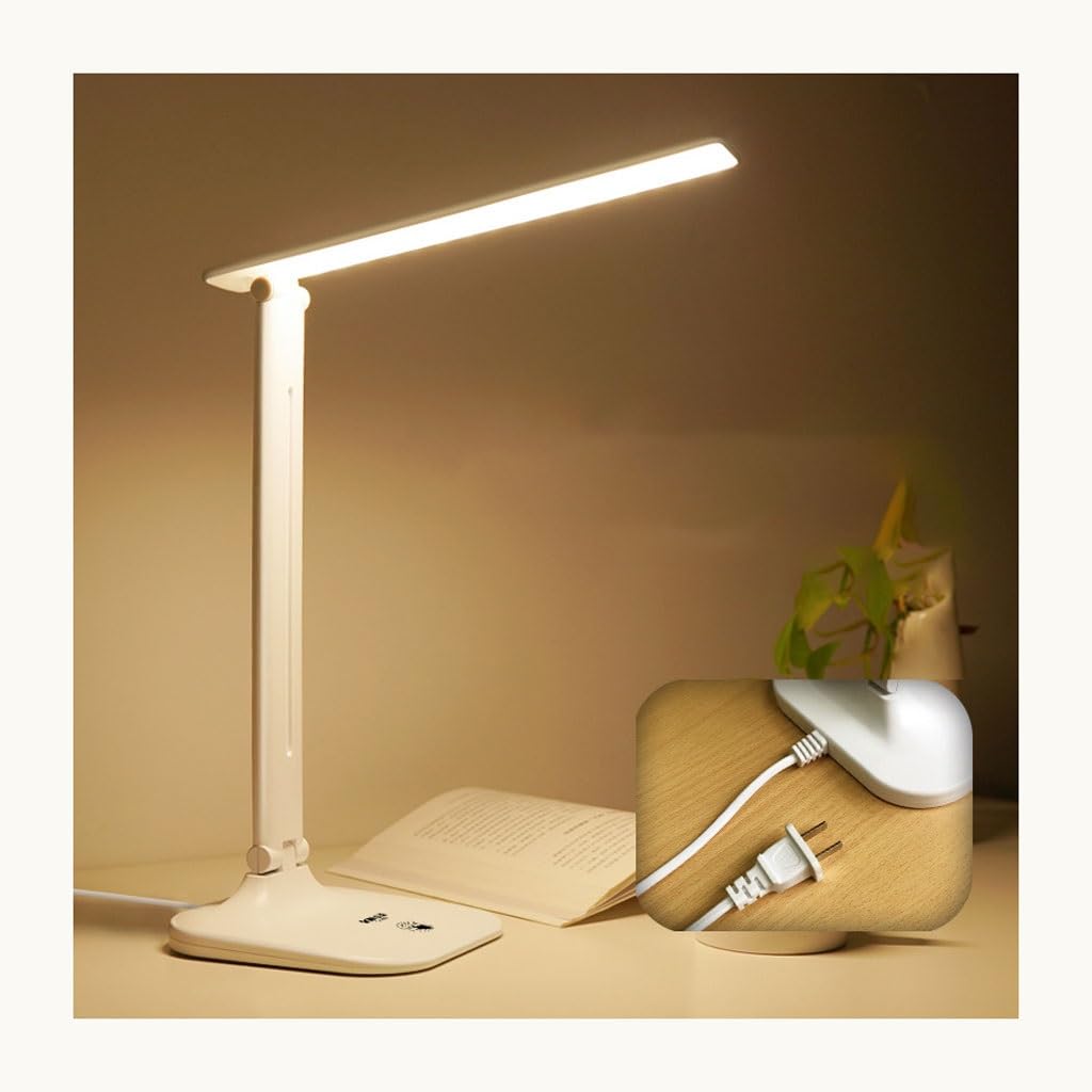 Letto D Protezione per Gli Occhi Tavolo Scrivania Dormitorio Studente Universitario Studio Camera da Letto Comodino - Lampada da Soggiorno Plug-in