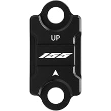 Motorcycle Brake Master Cylinder Clamp Cover For WR 155R 2009-2022 M6 Screw Holes 22mm Handlebar Tubes CNC See details below wr 155r Accessories Black