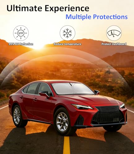 Image of Sun Shade for 2014-2026 Lexus IS300 /IS350 /IS500 /IS250 /IS200t