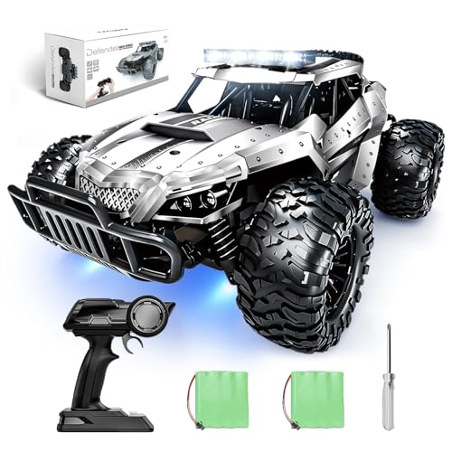Tecnock RC Car 1/16 Scale Remote Control Car for Boys, High Speed 20 Km/h All Terrains Rc Monster...