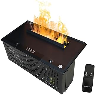 Xaralyn - Elektrischer Einbaukamin Xaralyn Cassette 600-2.4 Eco Opti-Myst Wasserdampfkamin mit Flacher Deckplatte