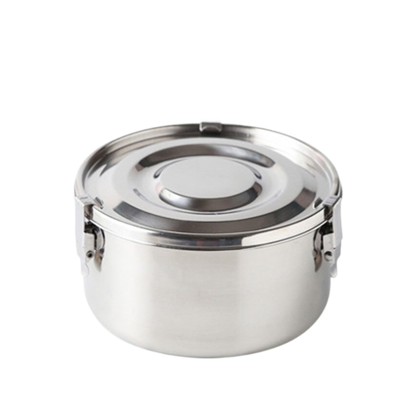 Fiambrera de acero inoxidable aislada con chaqueta, fiambrera de acero inoxidable 304 de grado alimentario, caja Bento antifugas, caja de picnic fuerte for frutas, aperitivos, 3503000 ml, fiambrera fo