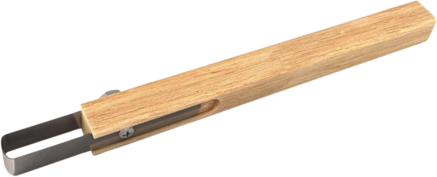 Bon Simulated Brick Cutter Tool - Creates Realistic Faux Brick Patterns in Mortar, Stucco & Plaster | Durable Masonry Detailing Trowel