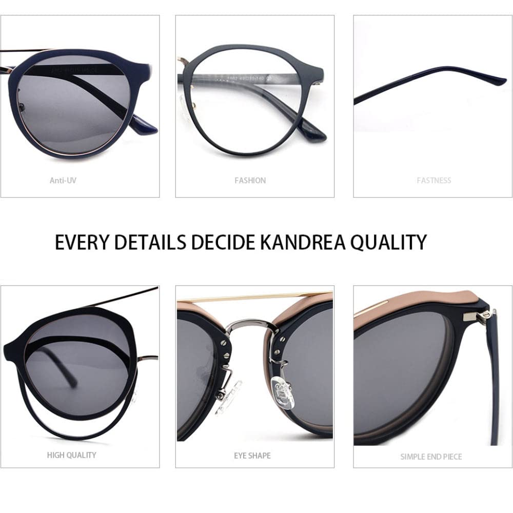 Kobiety mężczyźni klipsy magnetyczne 2-funkcyjne okulary ramki kobiece okrągłe okulary Ultem
