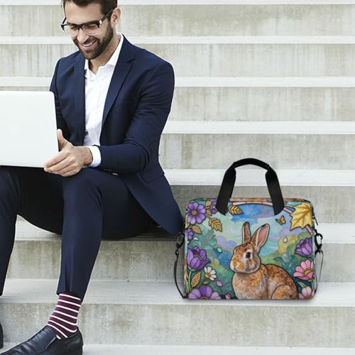 Maletín portátil con correa para laptop 15.6 pulg miniatura 3