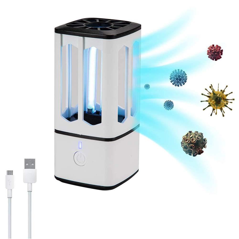 Lumière germicide LED portable avec ozone pour purificateur d'air de voiture