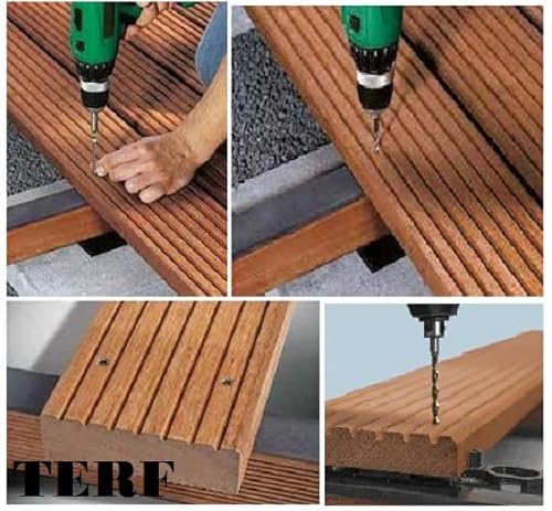 TERF® Decking Screws 5.0mm X 50mm Star Torx Reduce Pan Head Grey Finish Anti Corrosion Screws 5.0mm X 50mm For Timber Decking Fence Floorboard Hard and Softwood - Pack of 20 6 TERF® Decking Screws 5.0mm X 50mm Star Torx Reduce Pan Head Grey Finish Anti Corrosion Screws 5.0mm X 50mm For Timber Decking Fence Floorboard Hard and Softwood - Pack of 20 - Image 6
