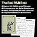 The Real R&B Book B-Flat Instruments Sheet Music Collection | Jazz and Soul Fake Book for Trumpet, Clarinet, Tenor Saxophone | 265 Classic Rhythm and Blues Hits with Lyrics | Spiral Bound Songbook