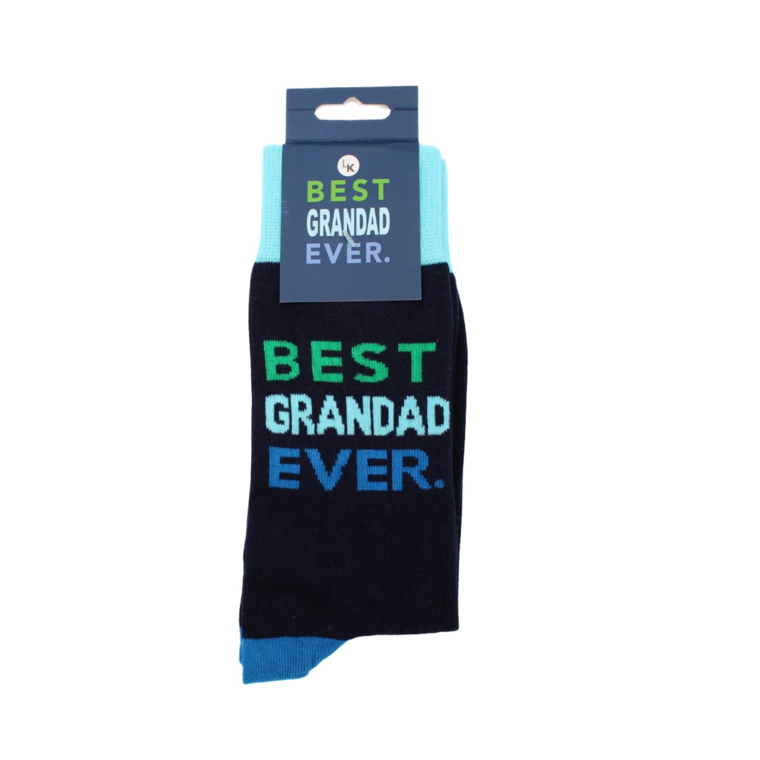 Love Kates Snazzy Socks Best Grandad Ever Mens Socks Size 8-11 Gift Range Him LKSOCK001