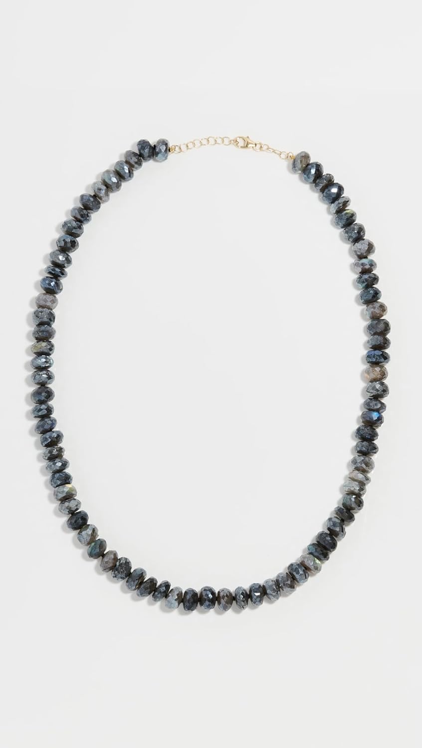 JIAJIA Women's Mystic Labradorite Necklace, Grey, One Size - Image 2