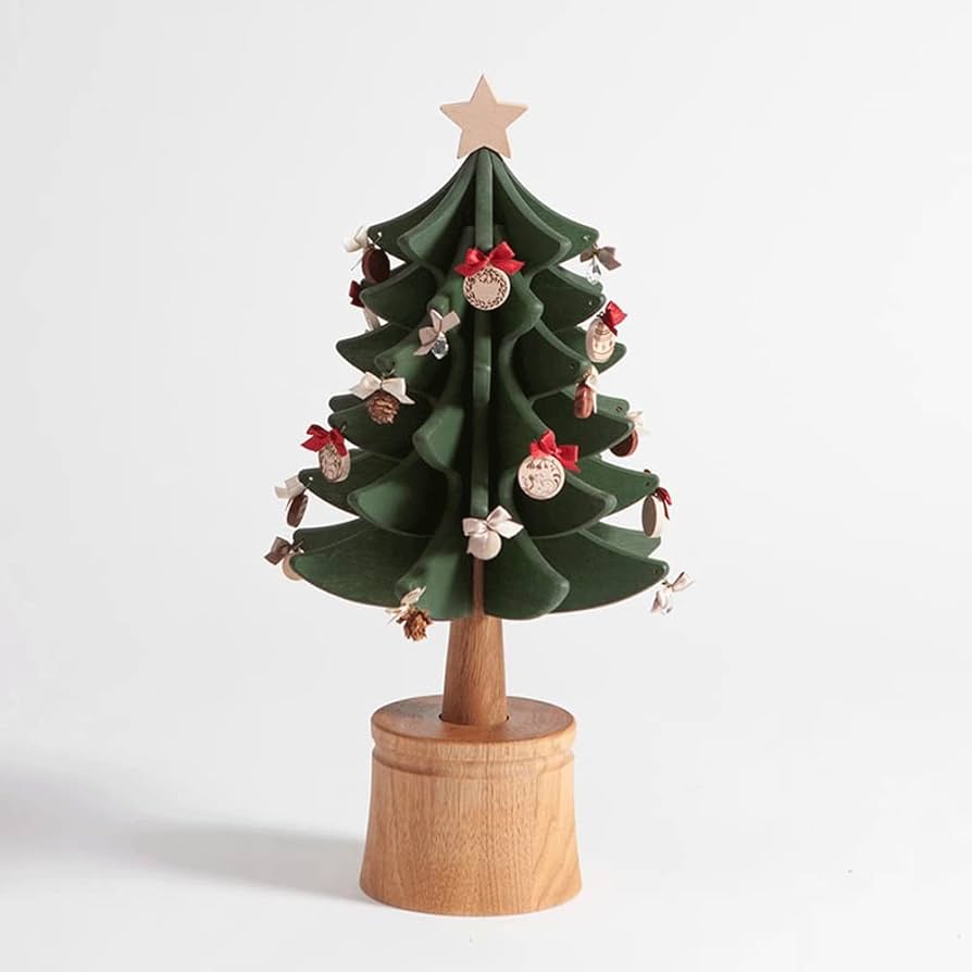 オークヴィレッジ　クリスマスツリー Amazon.co.jp: オークヴィレッジ オルゴールツリー・スタンダード