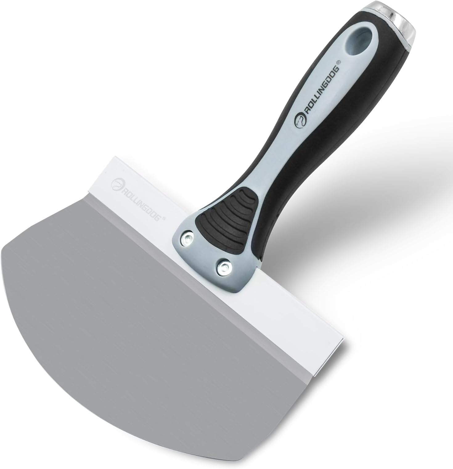 ROLLINGDOG Bucket Scoop - 6.5 inch Bucket Trowel for Drywall,Plaster,Stainless Steel Plaster Scoop,Idea for Clean Paint,Mortar,Putty,Plaster