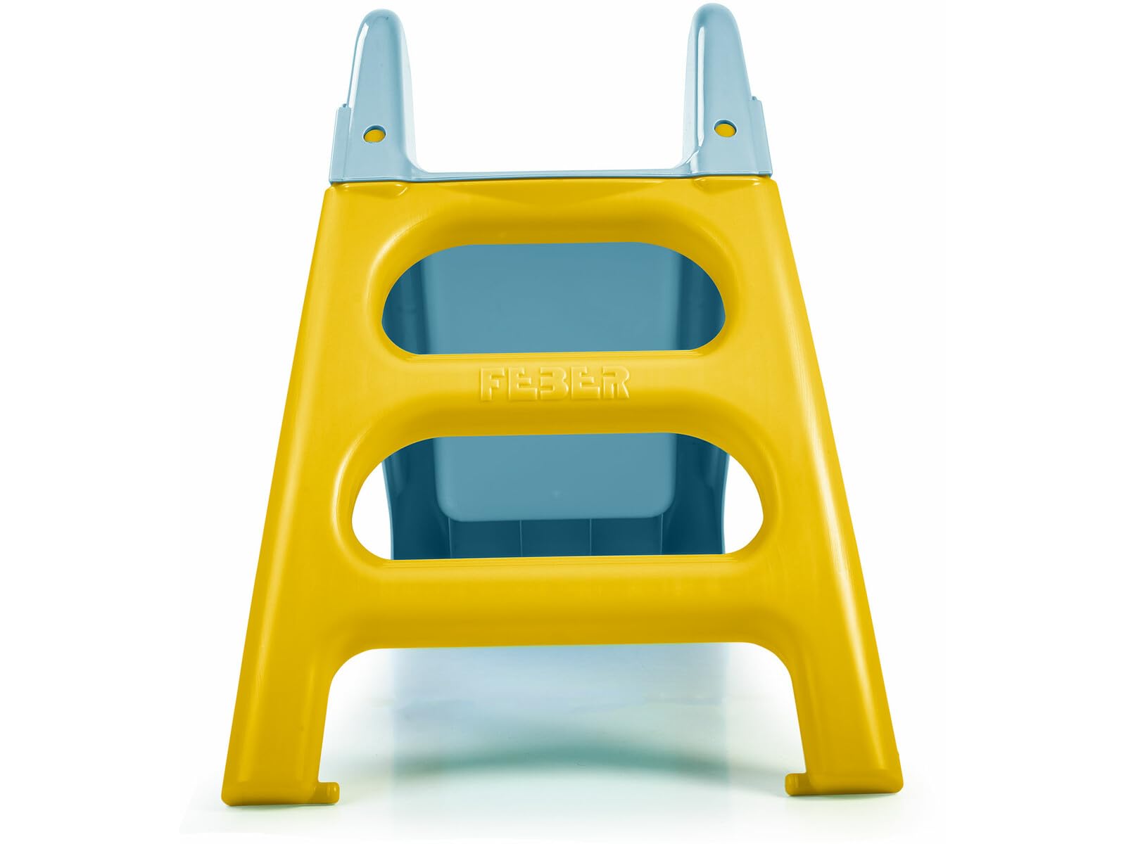 FEBER - Casual Slide, Petit Toboggan pour Jardin, marches antidérapantes, Couleurs résistantes à la lumière du Soleil et aux Variations de température, Montage Facile, +1 an, Famosa (FEL10000)