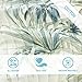 Tommy Bahama - Queen Quilt, Reversible Cotton Bedding, Floral Bedding Set (Serenity Palm Blue, Queen)