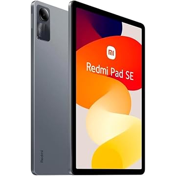 Xiaomi Redmi Pad Se Only WiFi 11 polegadas Octa Core 4 alto-falantes versão global Dolby Atmos 8000mAh Bluetooth 5.3 8MP (cinza grafite global, 256 GB + 8 GB)
