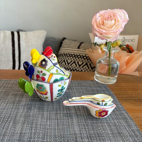 S.Roke Ttan PIECE MEASURING 4-Pieces Ceramic Measuring Cup Set thumb #4