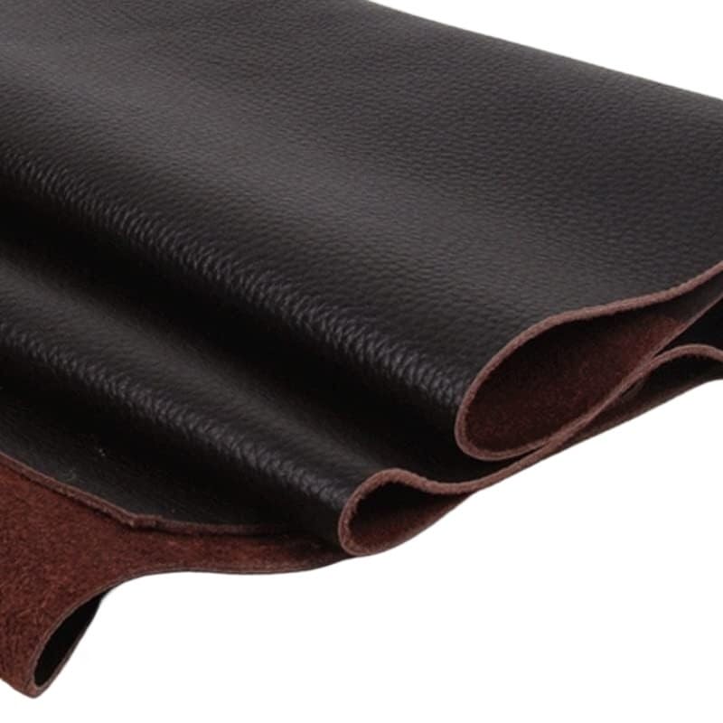 Materiał skórzany, tkanina skórzana, prześcieradła ze skóry bydlęcej garbowanej roślinnie 1,5 mm wielokolorowe wiele rozmiarów do wyrobu(Brown,30x60cm)