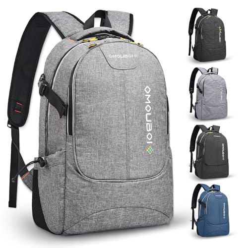 Laptop Backpack for Women Bag: 15.6 inch Travel Work Back Pack with Luggage Strap Business Daypack College Bookbag Waterproof Computer Backpack Anti-theft Casual Backpacks for Nurse Teacher(Grey)