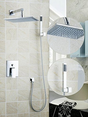 Ensemble de douche pluie luxe 30,5 cm en ABS Gowe pour une salle de bain moderne