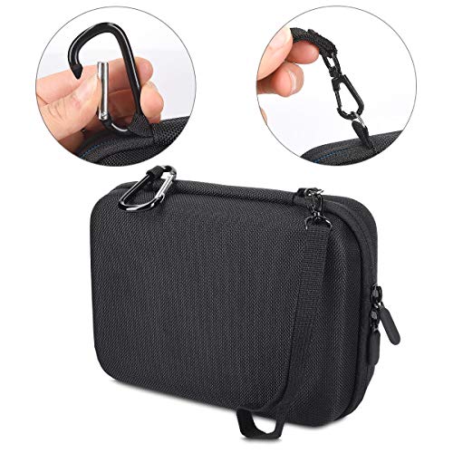 kwmobile Tasche kompatibel mit Braun Silk épil 9 - Innenfach für Netzteil - Schutztasche Schutzhülle kompatibel mit Braun Epiliergerät - Reise Schutzcover - Schwarz - Image 5