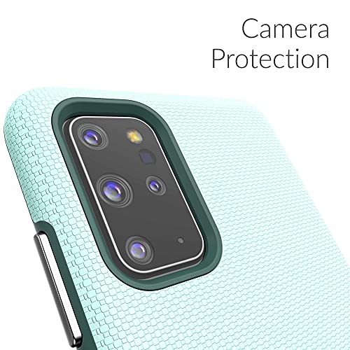 Image of Crave for Samsung Galaxy S20 Plus Case, Shockproof Protection Dual Layer Case for Samsung Galaxy S20 Plus 5G (6.7 inch) - Aqua