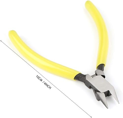 Miniatura 3 de Cortador lateral diagonal de 4 pulgadas, tijeras de alambre de precisión de cobre, mini alicates de corte limpio, herramienta de reparación para