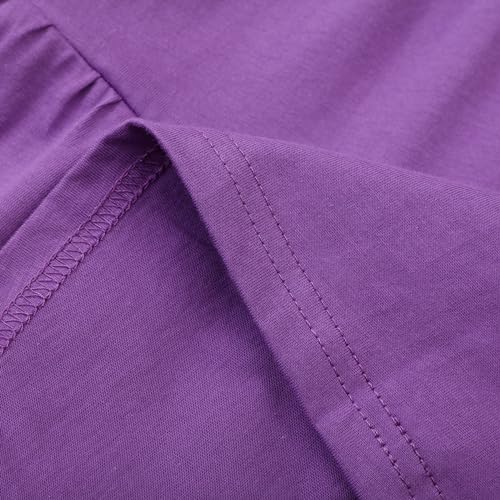 Image of Girl Long Sleeve Dress Ruffle Rainbow Color Block Cotton Casual Tiered Pleated Twirly Dress