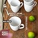 Imagen de Moritz & Moritz Juego de tazas de café BASIC blanco 6 piezas