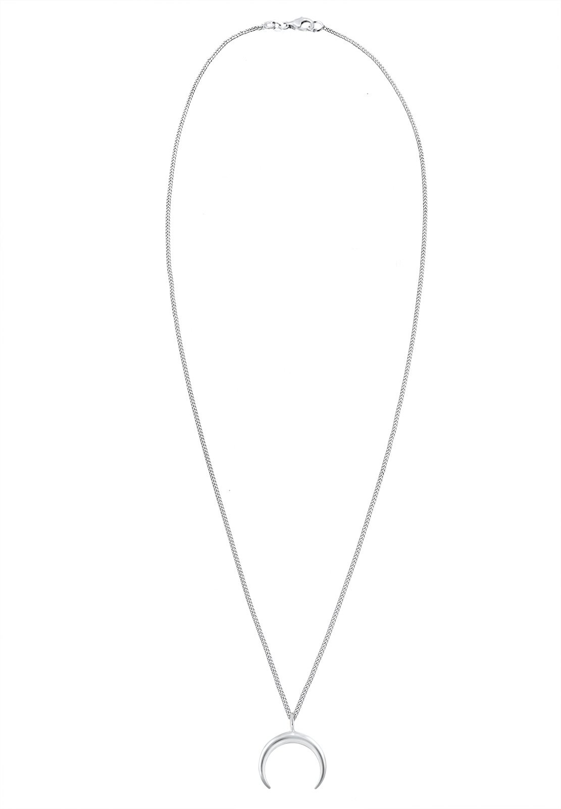 Elli Collana Donne Mezzaluna Astro Blogger in Argento Sterlino 925
