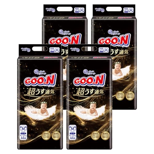 【テープ Mサイズ】 グーン 超うす通気 プレミアム おむつ (6~11kg) 176枚(44枚×4) [ケース販売] (B0GQXJ6XQW) Amazon価格推移・価格追跡