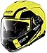 Produktbild Nolan N100-5 Consistency N-Com Klapphelm M (58) Schwarz/Gelb, Fluorgeel, Einheitsgröße