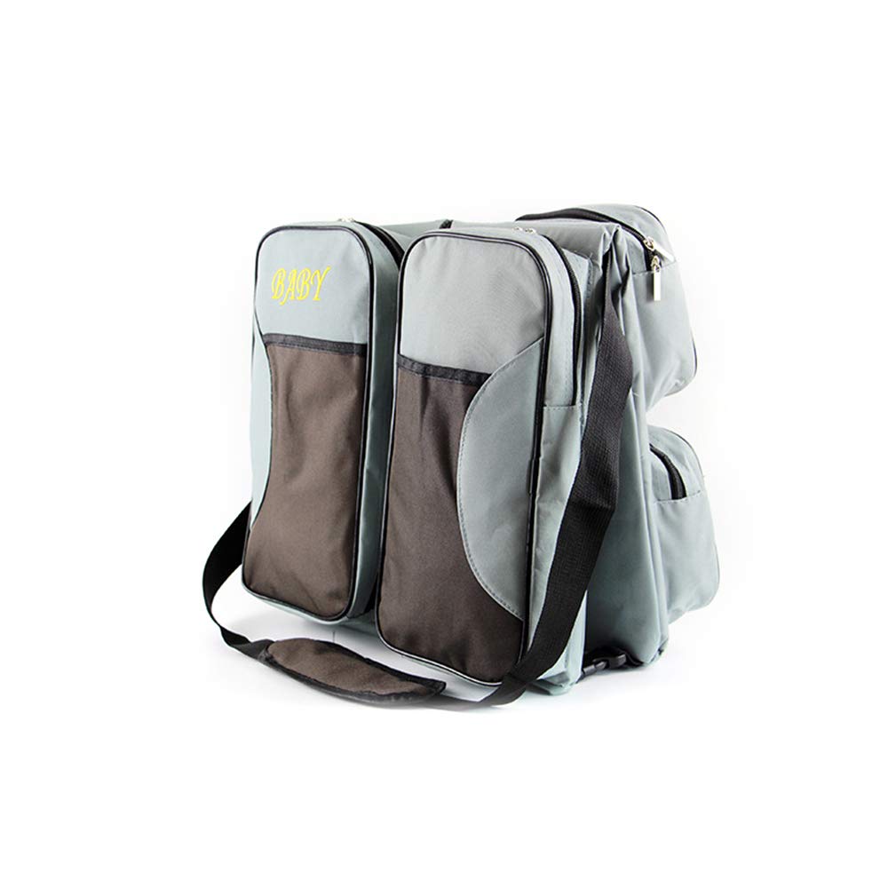 ryap 3 in 1 Diaper Bag Travel Bassinet Diaper Change Mat External 4 Pockets Portable Travel Bed Travel Bag Crib for Newborn Baby-picture-15