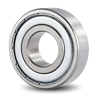 Donepart 6203ZZ Ball Bearings - 17mm Bore ID, 40mm OD, 12mm Width, Double Sealed Deep Groove Ball Bearings for Electric Motor, Wheel Hub, Bike, Tractor, Spinners, etc.