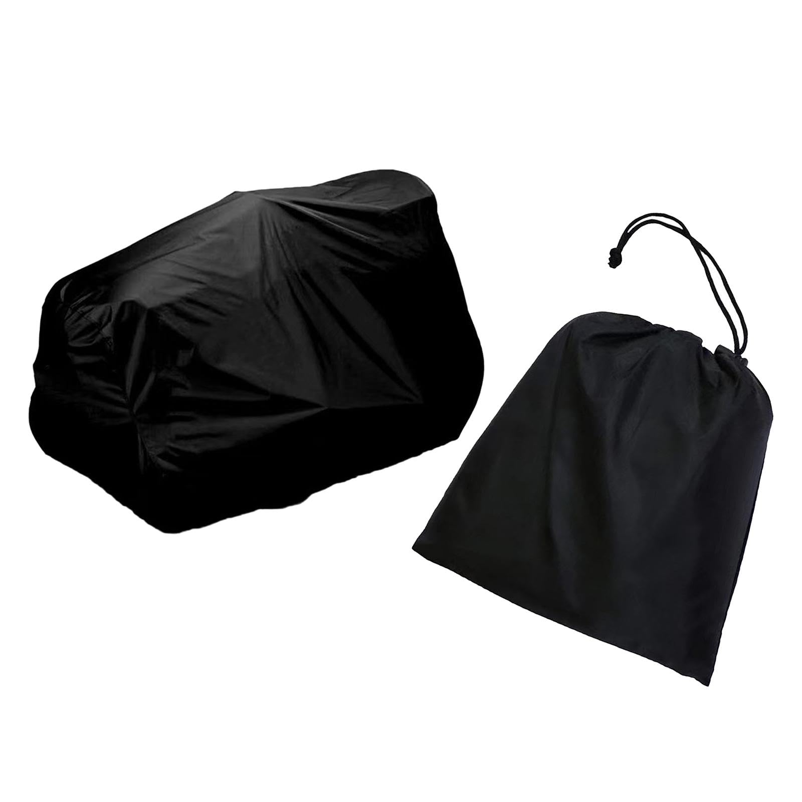 Lawn Mower Cover Riding Lawn Mower Cover Protection Heavy Duty Waterproof Tractor Cover for Lawn Mower Storage, 195cmx66cmx112cm